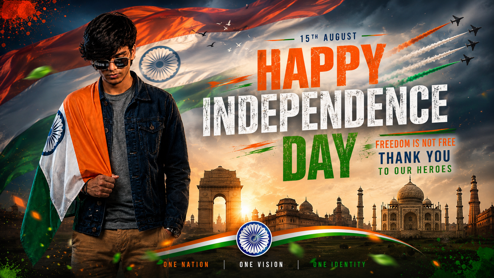 15 Agust Independence Day AI Image Prompts 🇮🇳 |