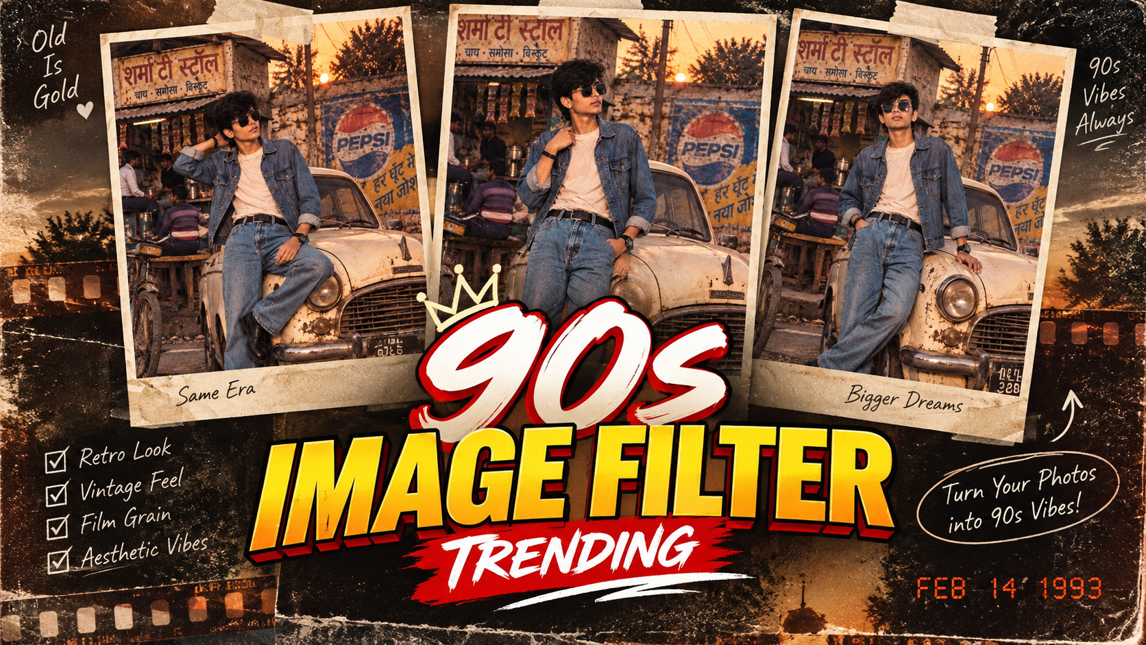 90s Image Filter Trending