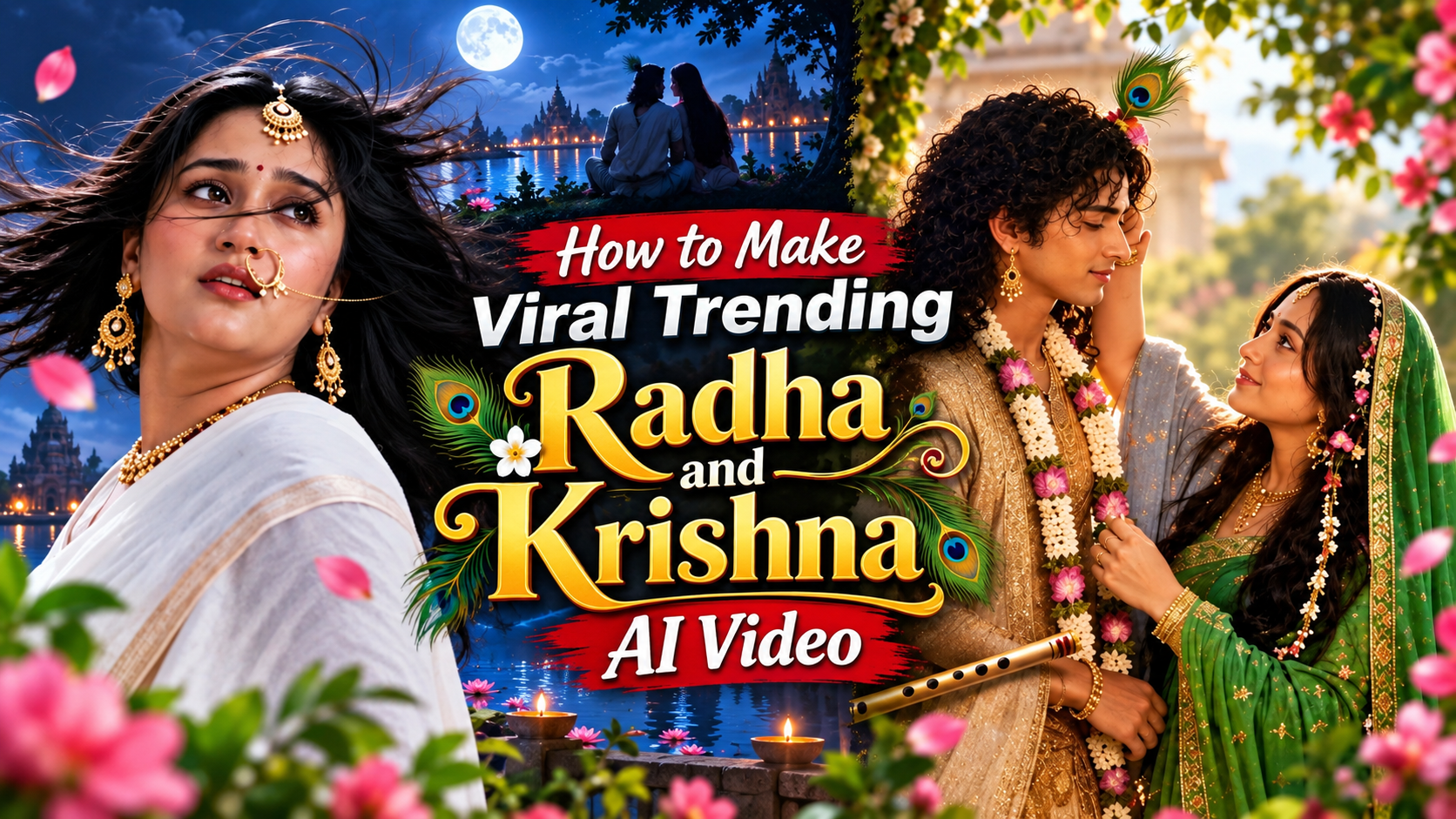 How to Make Trending Radha Krishna AI Video