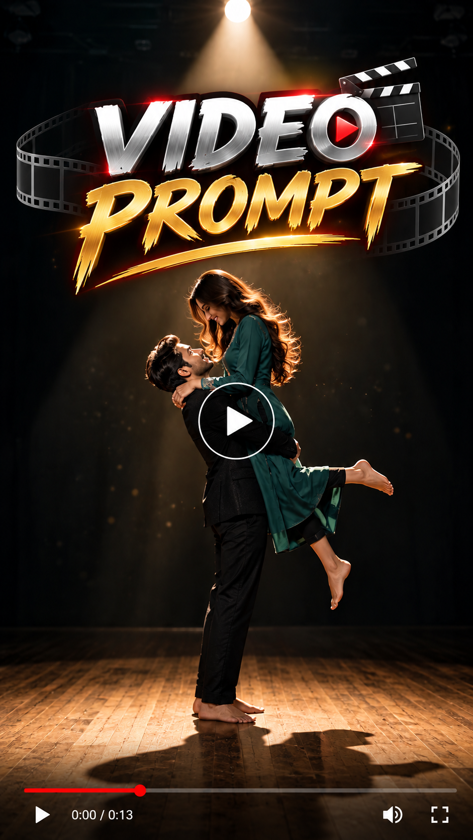 How to Make Janam Janam Viral Dance Video prompt