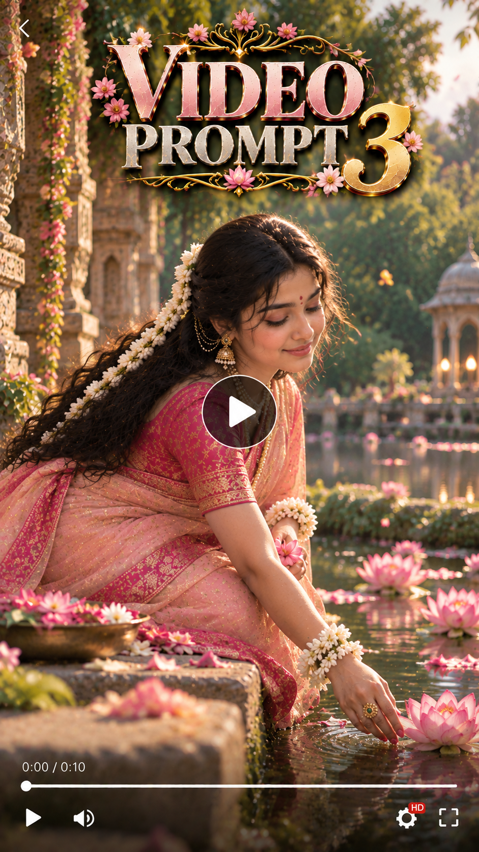 Radha Style AI Video prompt