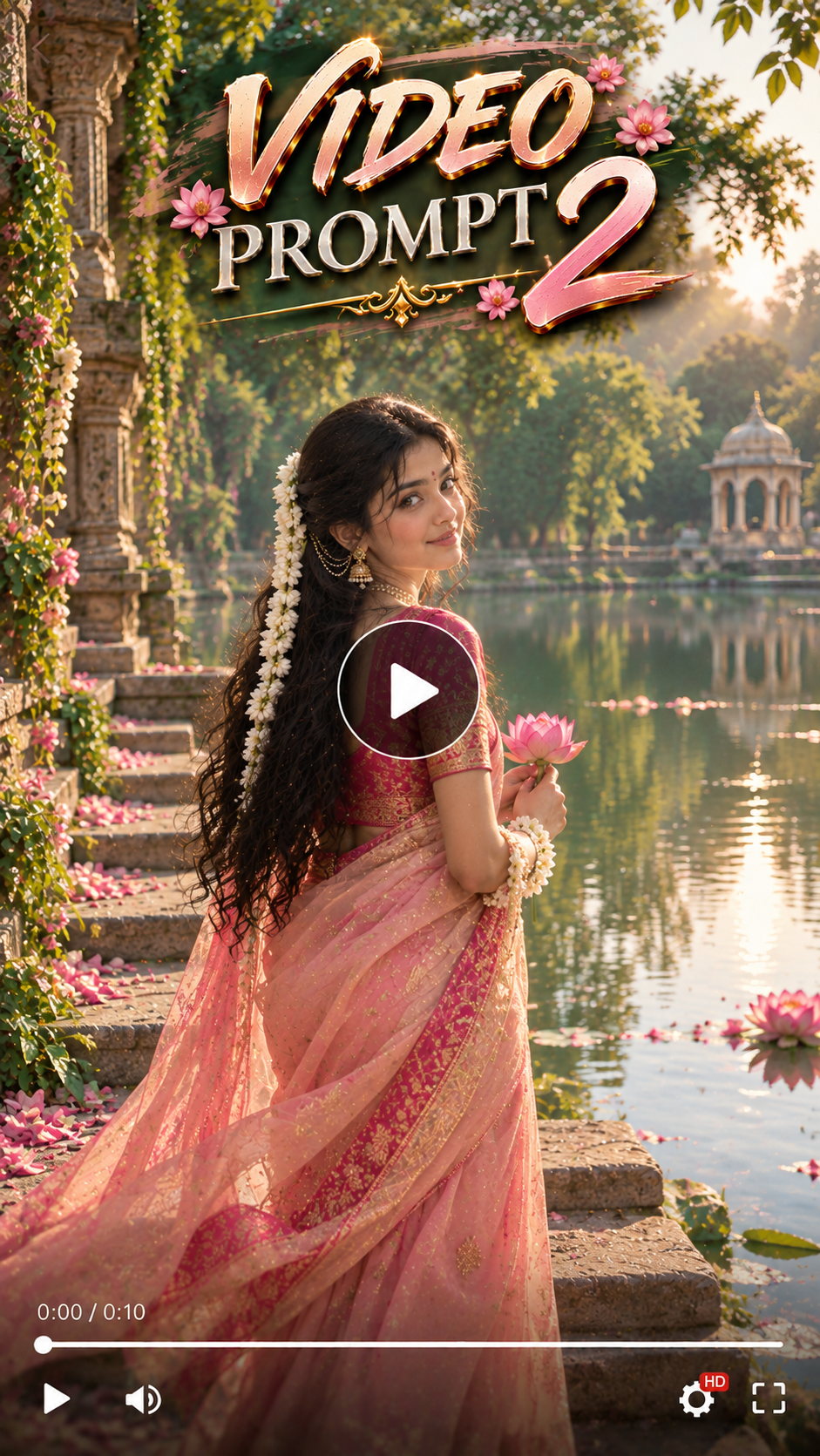 Radha Style AI Video prompt