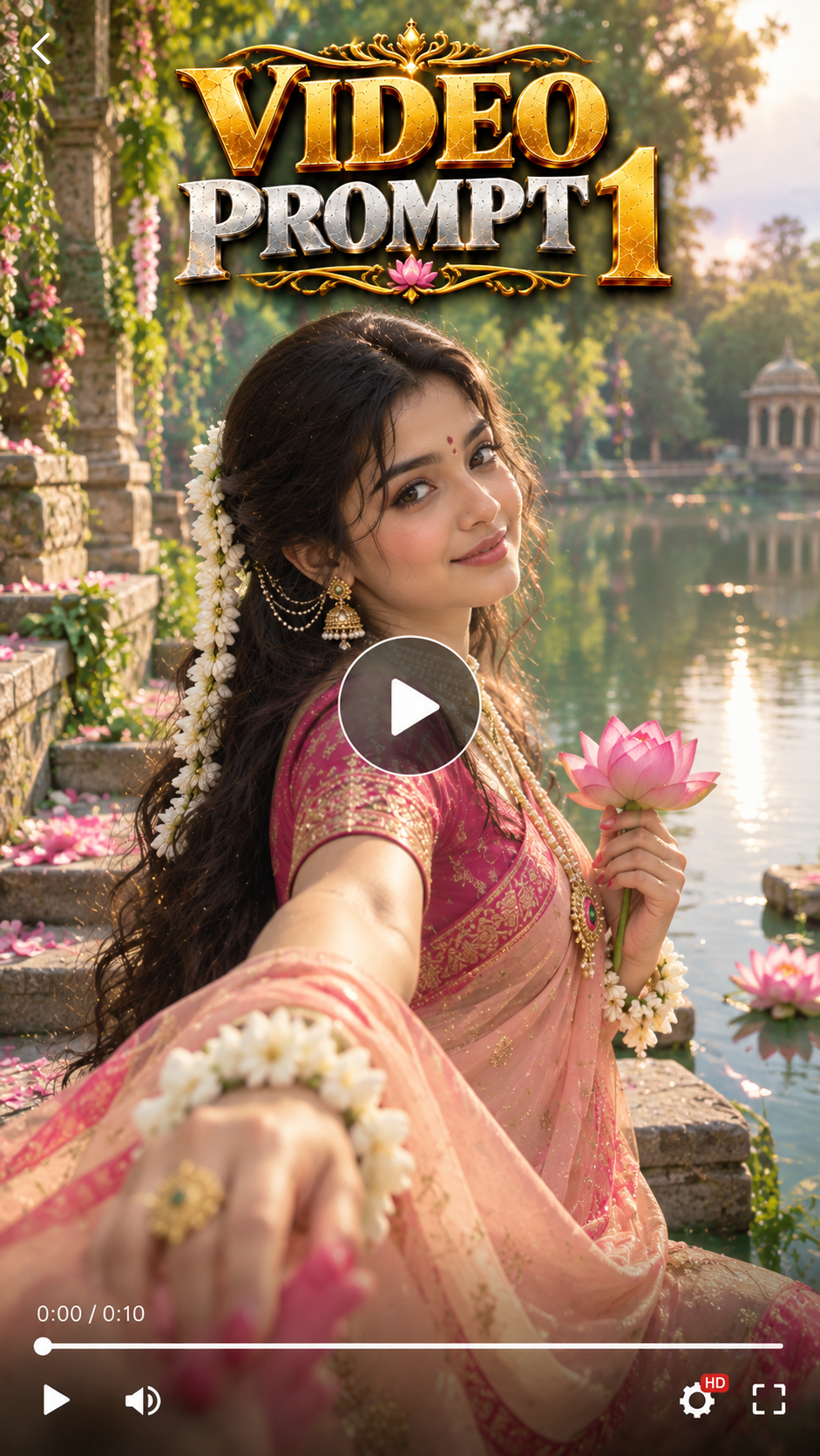 Radha Style AI Video prompt