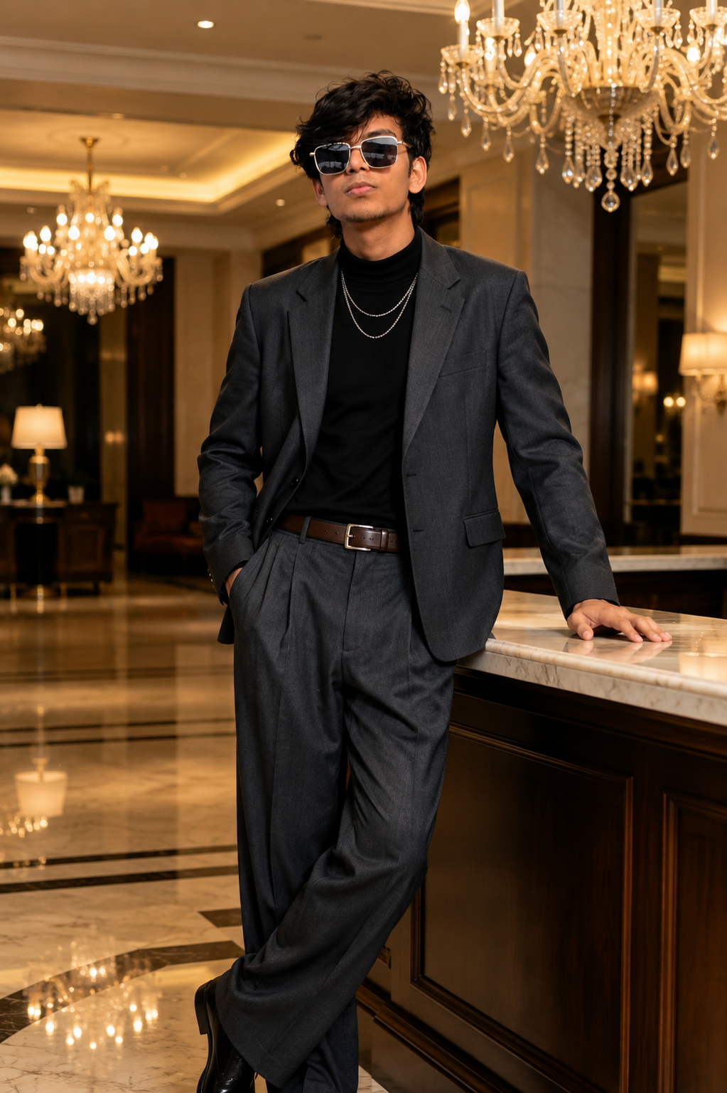 Luxury Hotel Formal Suit Portrait ✨