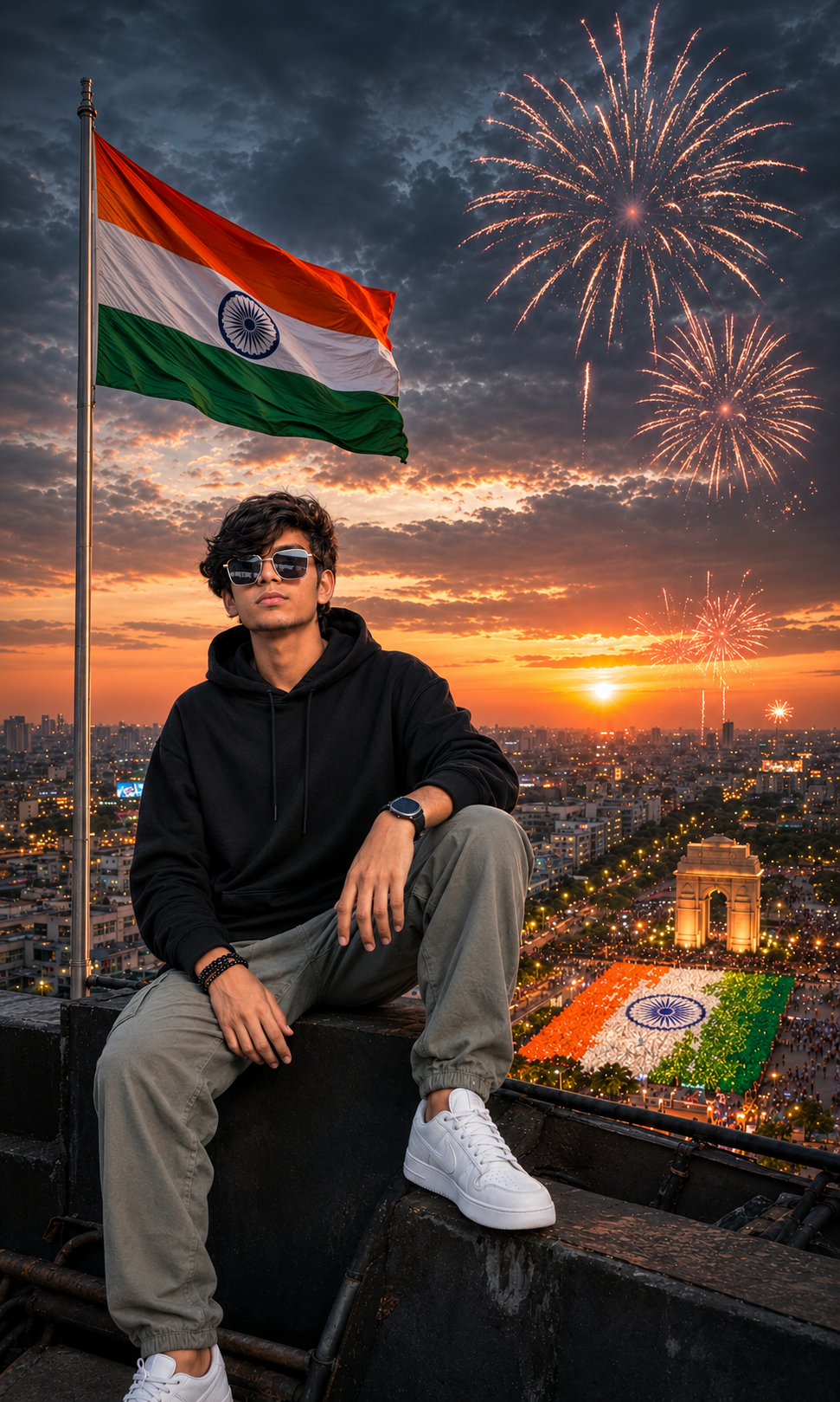 Independence Day Rooftop Photography